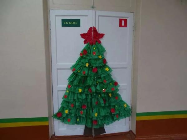 Как украсить дверь в классе к новому году: разработка и реализация идей с привлечением детей Как украсить дверь в классе к новому году: разработка и реализация идей с привлечением детей