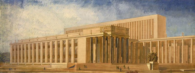 Архитектура 30-х годов: от библиотеки Ленина до театра Советской армии