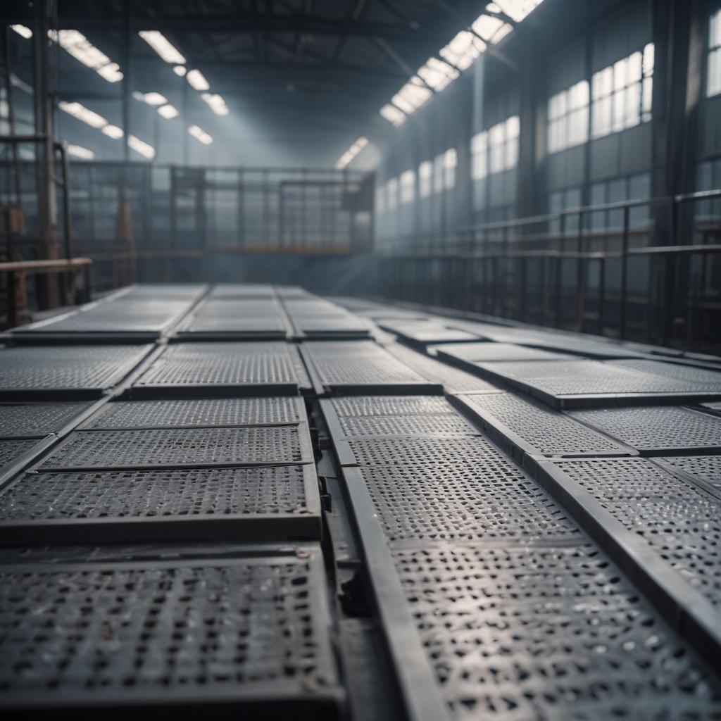 Перфорированные листы и решетчатые настилы из нержавеющей стали: виды, характеристики и области применения