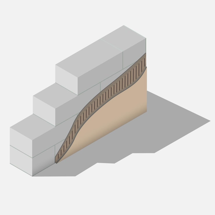 Технология укладки арматуры в углах кладки